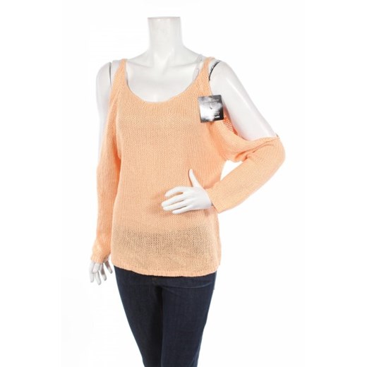 Pomarańczowa sweter damski Nly Trend 
