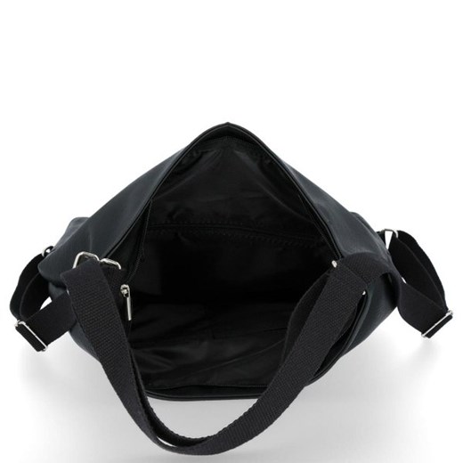 Shopper bag Conci z frędzlami elegancka na ramię matowa z zamszu 