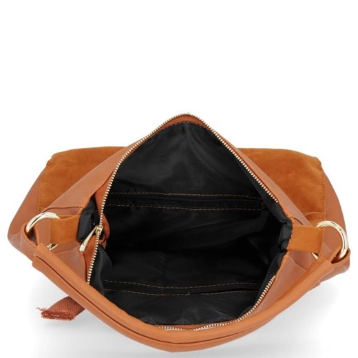 Shopper bag Conci ze skóry ekologicznej na ramię bez dodatków 