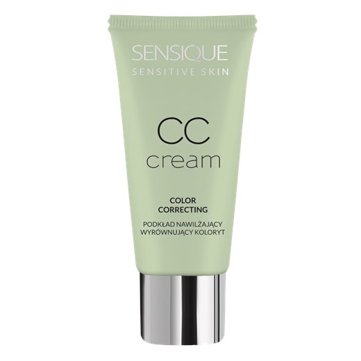 Sensique Cc Cream Hydrating Colour Correcting ,3 Silk Beige Sensique   Drogerie Natura