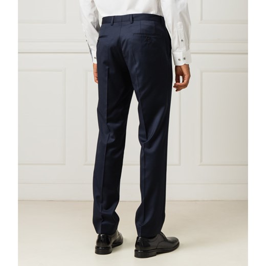 Boss Wełniane spodnie Genius | Slim Fit  Boss 54 Gomez Fashion Store