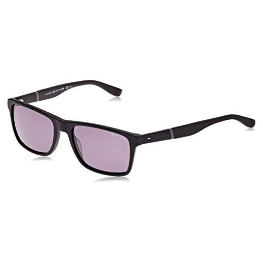 Tommy Hilfiger Adult Unisex okulary przeciwsłoneczne TH 1405/S P9, czarne (black), 57