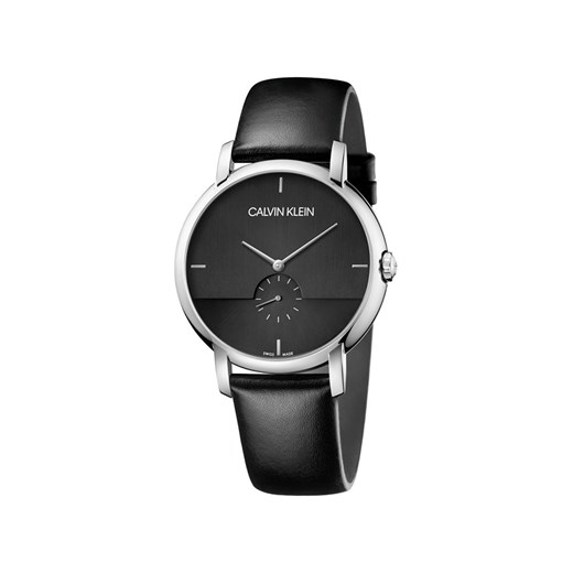 Zegarek czarny Calvin Klein analogowy 