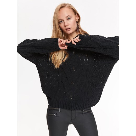 Sweter damski Top Secret bez wzorów casual 