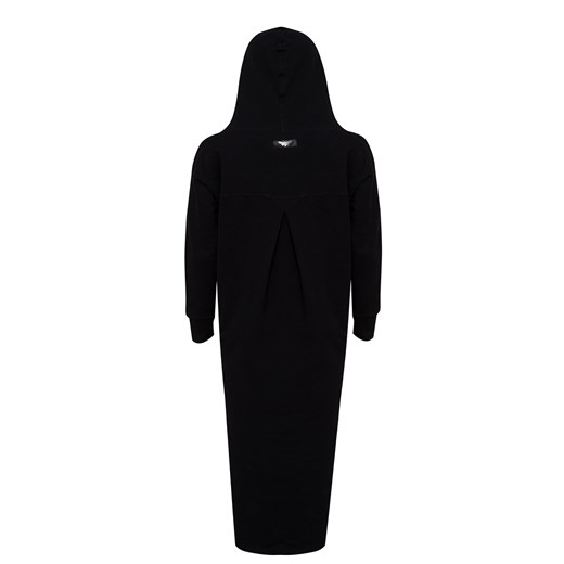 Sukienka Byinsomnia czarna z długimi rękawami na co dzień 