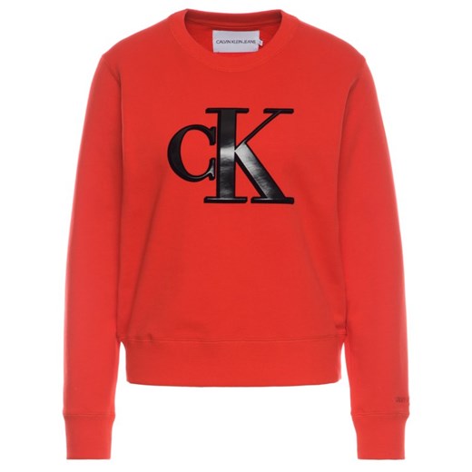 Bluza damska Calvin Klein czerwona krótka 
