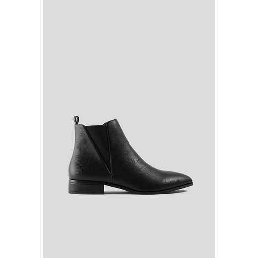 NA-KD Shoes Low Pointy Chelsea Boots - Black NA-KD Shoes  38 NA-KD