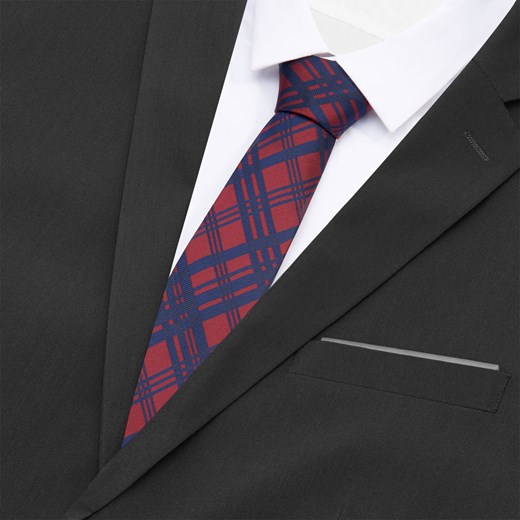 Krawat Reserved w kratkę 