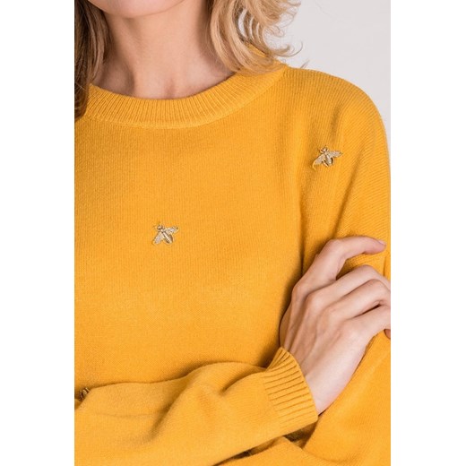 Sweter w biżuteryjne owady  Monnari L/XL okazyjna cena E-Monnari 