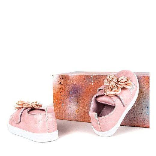 Różowe sportowe buty dziewczęce Fllore - Obuwie Royalfashion.pl  30 
