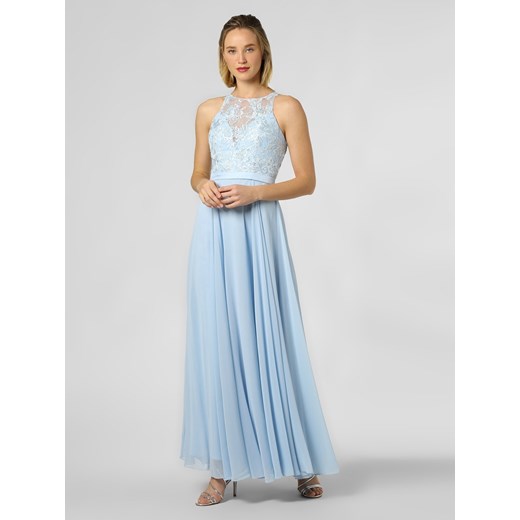 Luxuar Fashion - Damska sukienka wieczorowa, niebieski Luxuar Fashion  38 vangraaf