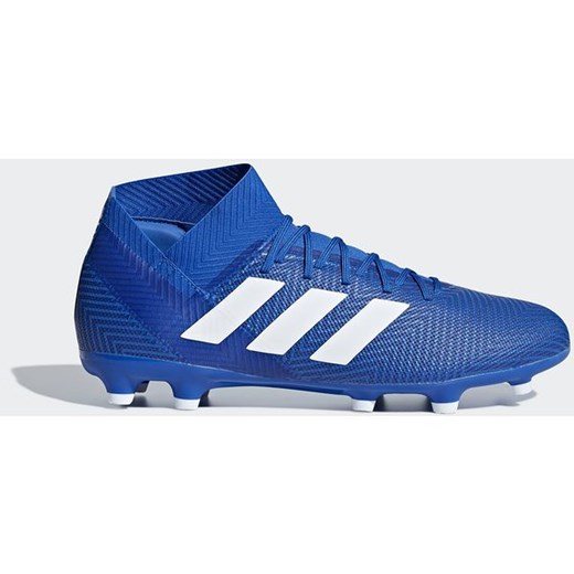 Buty piłkarskie korki Nemeziz 18.3 FG Adidas (niebieskie)  Adidas 41 1/3 wyprzedaż SPORT-SHOP.pl 