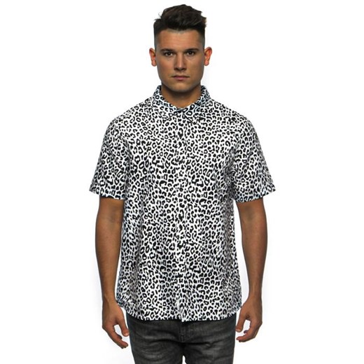 Koszula Cayler & Sons WL Fresh Leopard Short Sleeve Shirt black/white  Cayler & Sons M bludshop.com