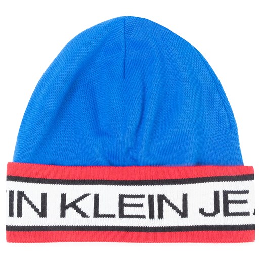 Czapka CALVIN KLEIN - J Punk Stripe Beanie K50K505324 Red/Blue/White CIX  Calvin Klein  eobuwie.pl