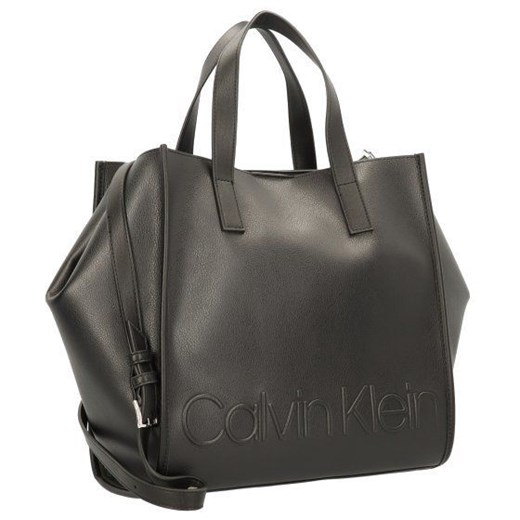 Calvin Klein Torebka damska Rapid Shopper Black Darmowa dostawa na zakupy powyżej 289 zł! Tylko do 09.01.2020!