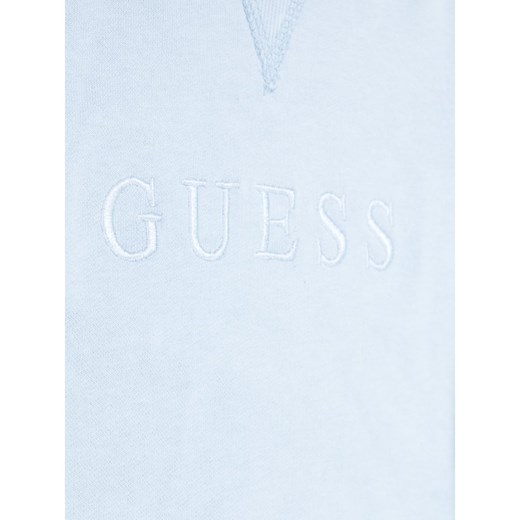 Niebieska bluza dziewczęca Guess na zimę 