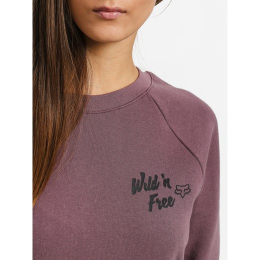 Bluza damska Fox różowa krótka bawełniana 