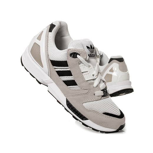 Buty sportowe damskie w stylu casual adidas zx skórzane płaskie 