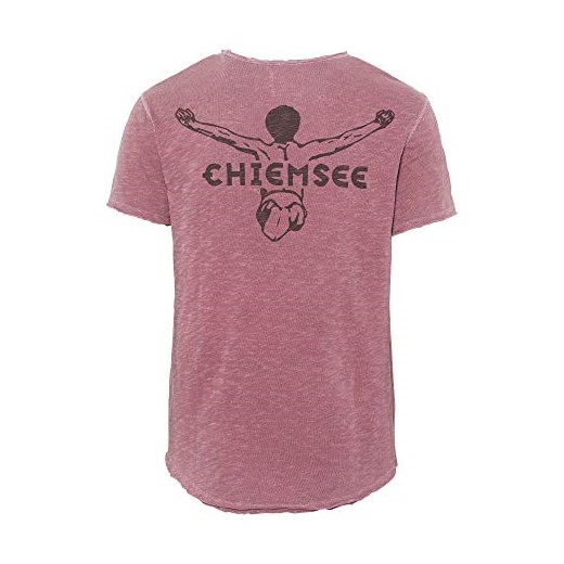 Chiemsee męski kieszenią na piersi T-Shirt, czerwony, m