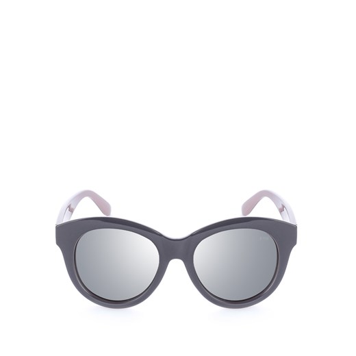 Okulary przeciwsłoneczne typu cat eye w odcieniach różu