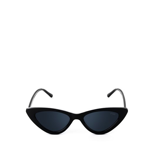 Okulary przeciwsłoneczne typu cat eye w czarnym kolorze IVREA
