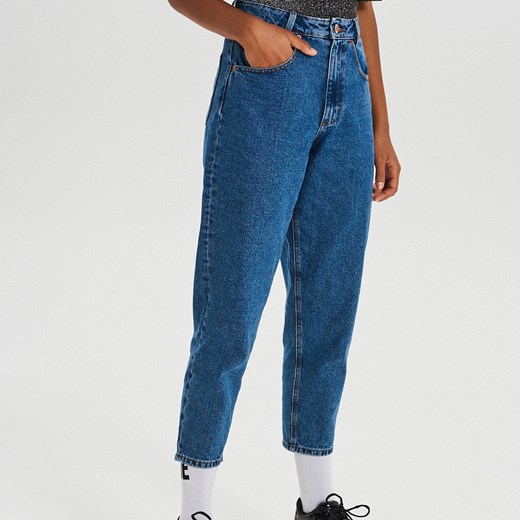 Cropp - Mom jeans - Niebieski Cropp  40 