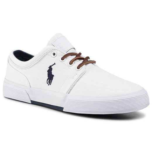 Sneakersy POLO RALPH LAUREN - Faxon Low 816507896015 Pure White