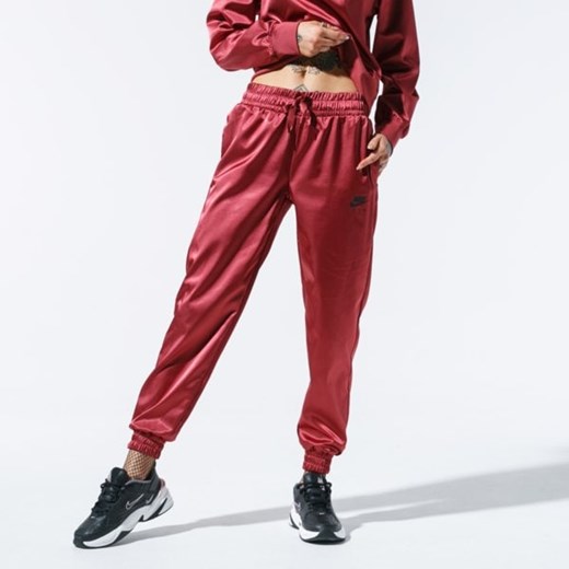 Spodnie damskie czerwone Nike 