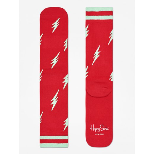 Skarpetki Happy Socks Athletic Flash (red/mint)