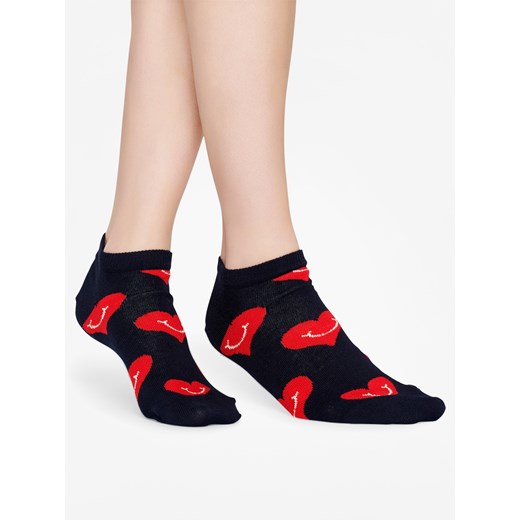 Skarpetki Happy Socks Smiley Heart Low (black/red)
