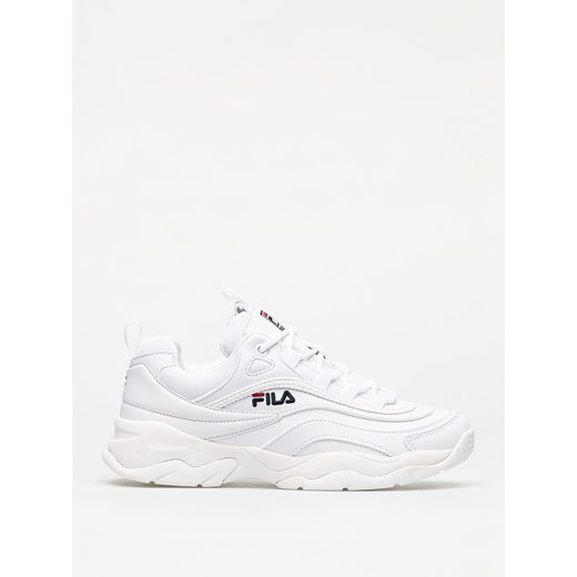 Fila buty sportowe damskie do fitnessu sznurowane białe 