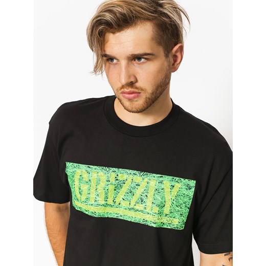 T-shirt Grizzly Griptape Fresh Cut Box Logo (black)