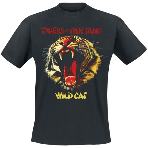 Tygers Of Pan Tang - Wild Cat - T-Shirt - czarny   M 