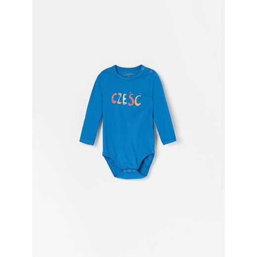 Odzież dla niemowląt Reserved niebieska bawełniana na wiosnę 