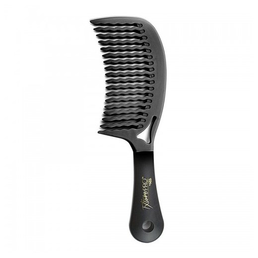 Wet BrushTxture Pro Wave Comb grzebień do rozczesywania włosów - czarny Wet Brush   friser.pl