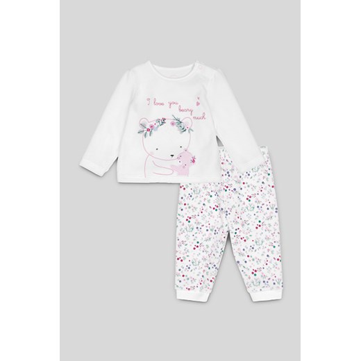 C&A Piżama dla niemowląt, Biały, Rozmiar: 62 Baby Club  62 C&A