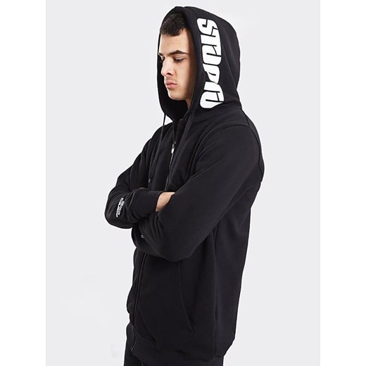 BLUZA Z KAPTUREM Stoprocent BMS HOODLOGO BLACK  Stoprocent XL okazja 4elementy 