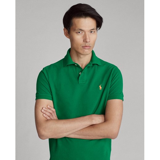 T-shirt męski Ralph Lauren na wiosnę z krótkimi rękawami 