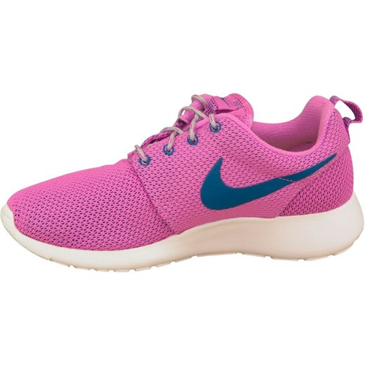 Buty sportowe damskie Nike roshe sznurowane na wiosnę bez wzorów 