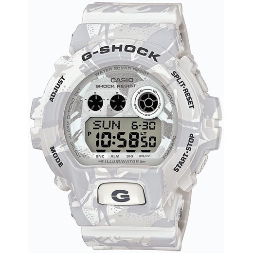 Zegarek G-Shock szary cyfrowy 