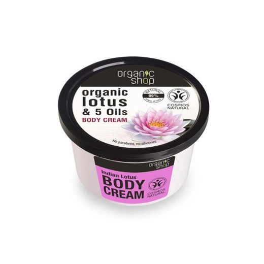 Organic Shop Lotus 5 Oils Body Cream krem do ciała    Oficjalny sklep Allegro