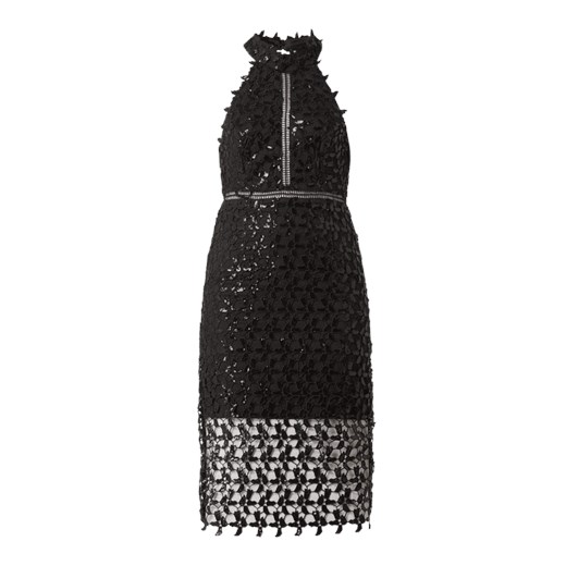 Sukienka z koronki szydełkowej model ‘Sequin’  Bardot XS Peek&Cloppenburg 