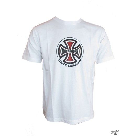 koszulka  męska INDEPENDENT - Men's T-Shirt S/S Tees - Truck Company - WHITE 