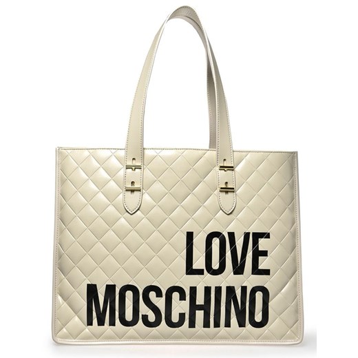 Shopper bag Love Moschino mieszcząca a5 bez dodatków 