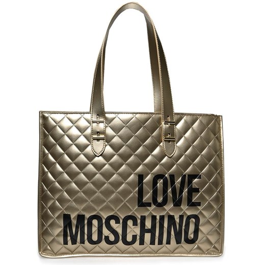 Love Moschino torebka damska JC4210-PP08-KB0-900 złota , BEZPŁATNY ODBIÓR: WROCŁAW!  Love Moschino UNI Mall