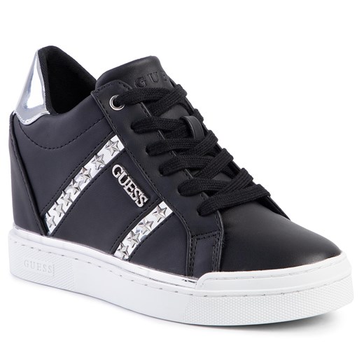 Sneakersy GUESS - Fayne FL5FAY ELE12  BLACK/SILVER