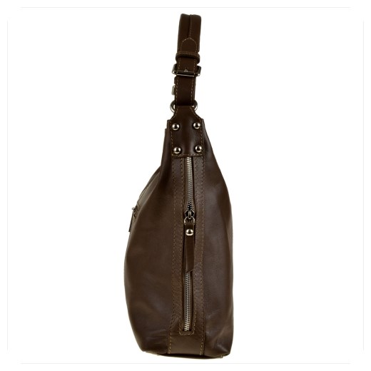 Shopper bag Genuine Leather bez dodatków skórzana 