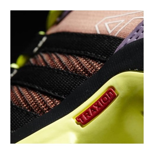 Buty trekkingowe dziecięce Adidas sznurowane w paski 