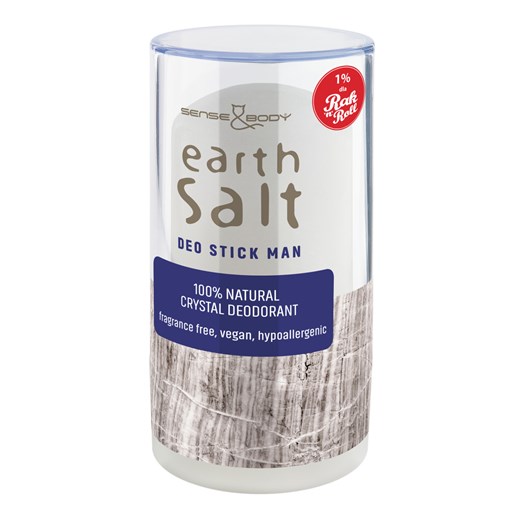 Earth Salt Naturalny Dezodorant Dla Mężczyzn W Kamieniu 120G Earth Salt   Drogerie Natura
