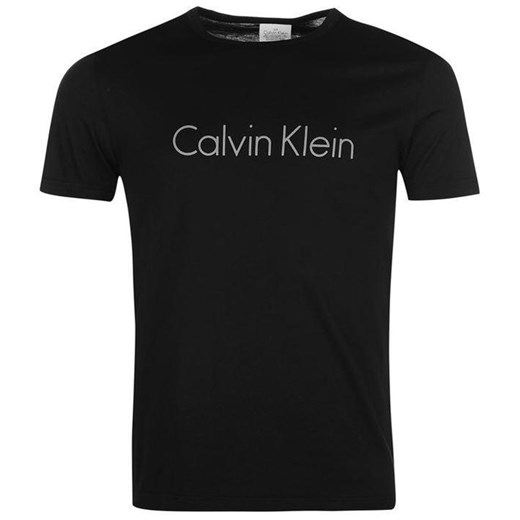 T-shirt męski Calvin Klein wiosenny z krótkimi rękawami bawełniany 